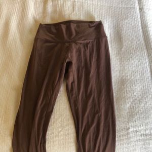 Light gray purple leggings